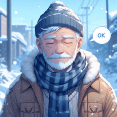 Snowy Grandpa @SFW