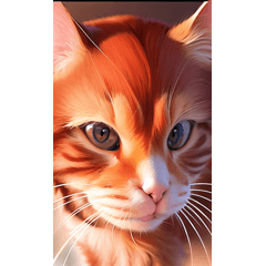 ginger cat tabby orange playful stripes