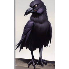 crow black feathers caw intelligent wing