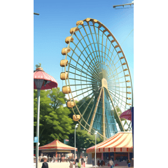 amusement park rollercoaster ride fun