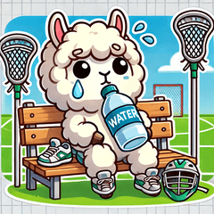 Enjoy Lacrosse! Alpaca LINE Stickers2