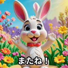 Cheerful Chill Bunny