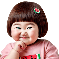 Chubby Funny face girl33 MINI(TW)