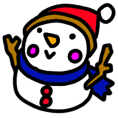 Snowman HANAKICHI Stickers