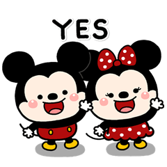 Mickey & Minnie by Tomoko Ishii