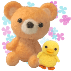 (Move)Fluffy Bear & duck