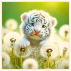 Mini White Tiger Collection1