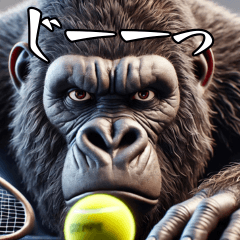 Gorilla x Tennis! 3D Real Smash