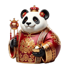 God of Wealth Panda