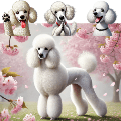 Charming Poodle Robin's Daily Life