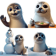 Winter Fun with Seal Buddy