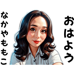 nakayam-san's sticker by Tsukusuta JGWT