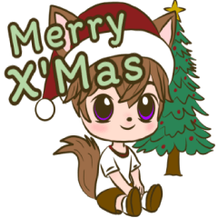 The Little Fox in Christmas