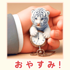 Mini White Tiger Collection3:Japanese