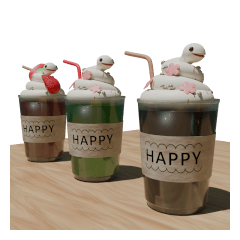 White Cream Snake brings Happiness