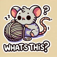 Adventurous Mouse Stickers@SFW