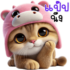 Cute cat Scottish fold V.1