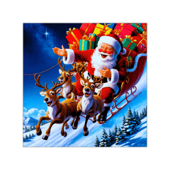 *TextlessStickers* Santa's RelaxingTime3