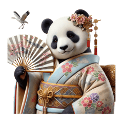 Kimono Panda