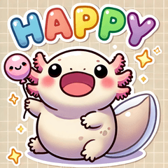 Axolotl Stickers