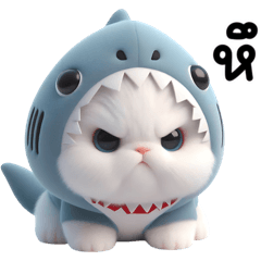 CCute shark cat