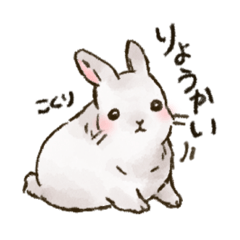 RabbitTotoroSticker