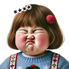 Chubby Funny face girl36 (Custom)