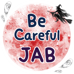JAB Be careful One word e