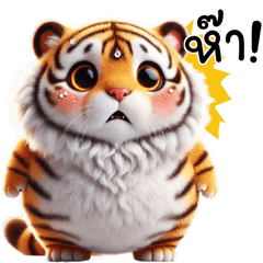 Big Eva Tiger So Cute