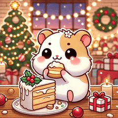 Christmas Animal Stickers5