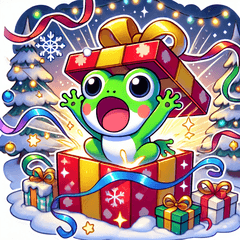 Christmas Animal Stickers10