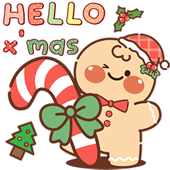 Cute little cookies: New Year-Christmas