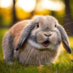 Healing Lop-Eared Bunny