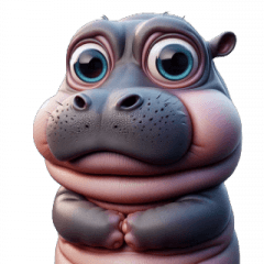 Bug-Eyed Hippo, What's Up?