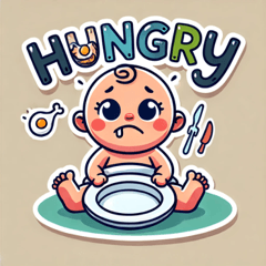 Adorable Baby Stickers@SFW