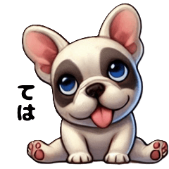 Adorable French Bulldog Stickers2