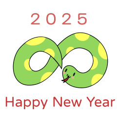 Happy the year of Snake