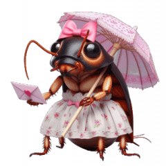 Cockroach girl, love letter