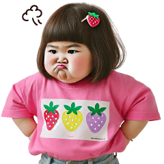 Chubby Funny face girl38 mini(EN)