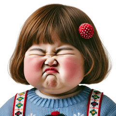 Chubby Funny face girl36 mini(TW)