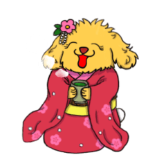 Nami Minnie winter sticker