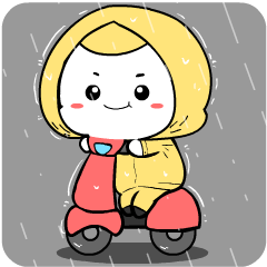 White Mochi 6 : Animated Stickers