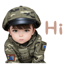 Cute little soldier V.3 ขยันทำงาน