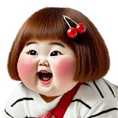 Chubby Funny face girl39 MINI(EN)