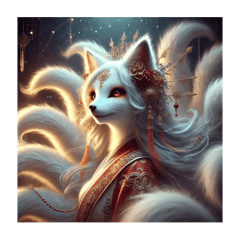 fantasy nine-tailed fox