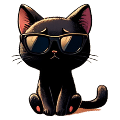 Sunglasses Black Cats