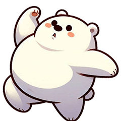 Funny Polar Bears: Adorable Pose Charm