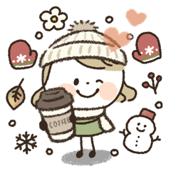 Yurufuwa Smile Girl Winter