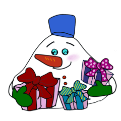 Snowman's happy life1