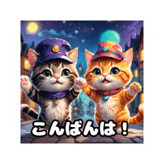 Purrfect Cat Stickers-INO